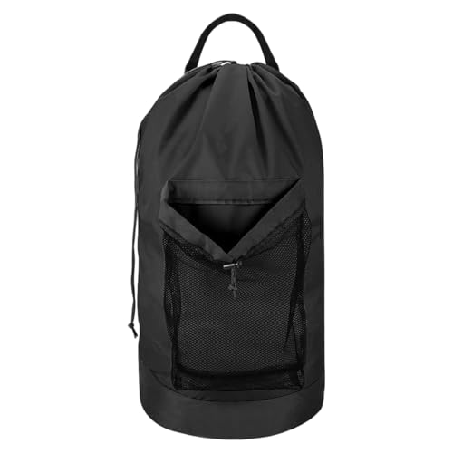 Wäscheltasche - Rucksackkleidung Halter -Mesh -Tasche für einfache Sortierung, Taschekorb mit zusätzlicher Kapazität und komfortable Gurte, Höhlenabteil für Campingreisen Schlafzimmer Garderobe Travel Wäscheltasche - Rucksackkleidung Halter -Mesh -Tasche für einfache Sortierung, Taschekorb mit zusätzlicher Kapazität und komfortable Gurte, Höhlenabteil für Campingreisen Schlafzimmer Garderobe Travel von Ghjkldha