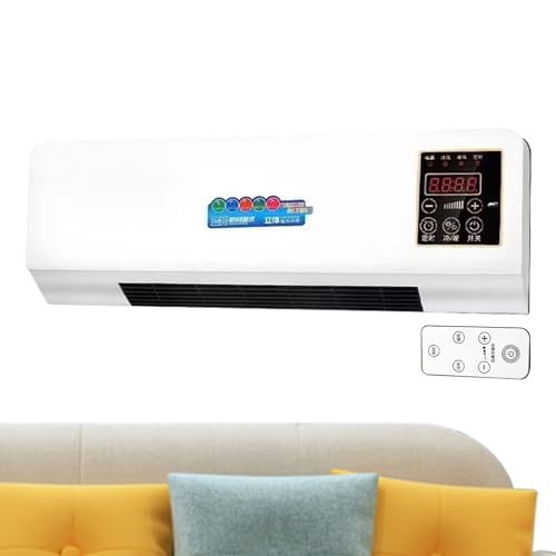 Wandmontierte Klimaanlage, Smarte Zentrifugalfans Heizlüfter, Kompaktes Haushaltsgerät Energiesparendes Kühlen Und Heizen Für Studio Wohnheimzimmer Kleine Wohnung Wandmontierte Klimaanlage, Smarte Zentrifugalfans Heizlüfter, Kompaktes Haushaltsgerät Energiesparendes Kühlen Und Heizen Für Studio Wohnheimzimmer Kleine Wohnung von Ghjkldha