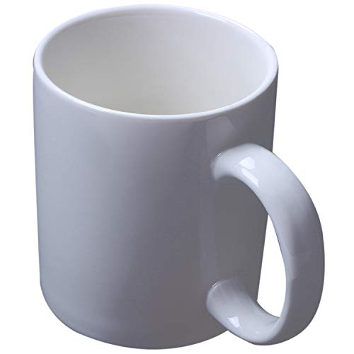 Ghulumn Design Weiß Mittelfinger Tasse Neuheit Stil Mischen Kaffee Milch Tasse Lustige Keramik Tasse 300Ml Kapazität Wasser Tasse von Ghulumn