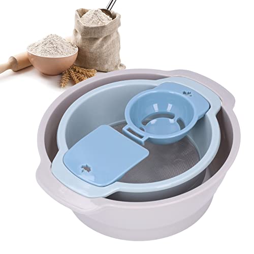 4 Stück Pollensieb Set, Stapelbares Design Platzsparendes Trimmtablett mit Netz Zum Backen in der Küche 4 Stück Pollensieb Set, Stapelbares Design Platzsparendes Trimmtablett mit Netz Zum Backen in der Küche von Ghzste