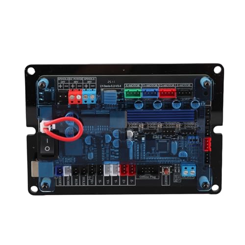 Ghzste 32 -Bit -Controller -Board, Doppel -Y -Achsen -Laufwerk, Vielseitige Kompatibilität, 3 Achsen -Controller -Karte, Unterstützung der Offline -Steuerung, für die von Ghzste
