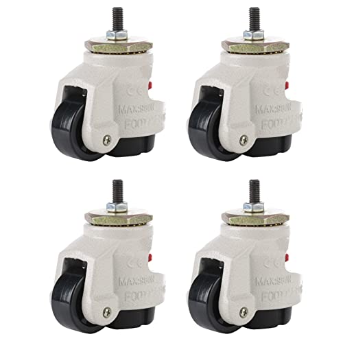 Ghzste Anpassungsanpassung der Hochleistungsniveau, Industrierollenrad mit Niedrigem Rollwiderstand, Ruhiger und Glattes Rollen, Gute Verschleißfestigkeit für Hochleistungsgeräte, 4PCs Ghzste Anpassungsanpassung der Hochleistungsniveau, Industrierollenrad mit Niedrigem Rollwiderstand, Ruhiger und Glattes Rollen, Gute Verschleißfestigkeit für Hochleistungsgeräte, 4PCs von Ghzste