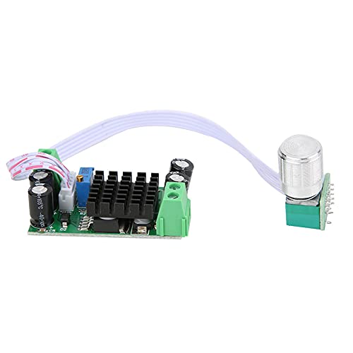 Ghzste DC-Lüftergeschwindigkeits-Controller-Regler, Gouverneur 5V-24V 1A für Bürstenlose Motor, Einfache Verkabelung und Installation, Potentiometer mit Schalterfunktion von Ghzste