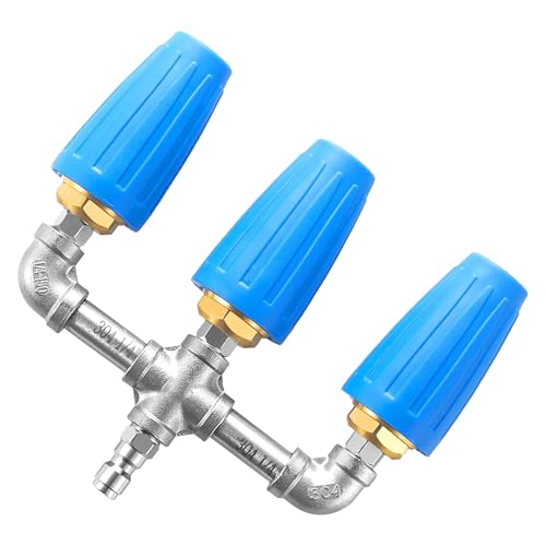 Ghzste Dreifach Turbobüse, 4000 Psi Turbodüse, Premium -Materialien, Vielseitiger Gebrauch für 360 -Grad -Reinigungseffizienz mit Schnellstecker Ghzste Dreifach Turbobüse, 4000 Psi Turbodüse, Premium -Materialien, Vielseitiger Gebrauch für 360 -Grad -Reinigungseffizienz mit Schnellstecker von Ghzste