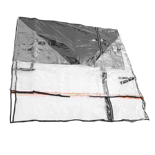 Ghzste Gabelstaplerabdeckung, Transparent Alle Wetter -Gabelstapler -Sonnenschattenabdeckungen, Universelle Passform, EVA -Material mit Staub Regenwindsicheres Schutzgehäuse für den von Ghzste