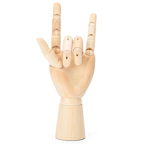 Ghzste Holzhandkizzierungsmodell, Flexible Künstler Handfigur aus Massivem Holz, Langlebiger Struktur für Kunstskizzmodelle, Fotografie -Requisiten, Dekorationen, Tischspielzeug Ghzste Holzhandkizzierungsmodell, Flexible Künstler Handfigur aus Massivem Holz, Langlebiger Struktur für Kunstskizzmodelle, Fotografie -Requisiten, Dekorationen, Tischspielzeug von Ghzste