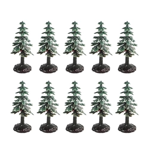 Ghzste Künstliche Weihnachtsbaum-Modell Miniatur-Weihnachts Baum Hohe Simulation Geburtstags Torte Ornament für Mikro Landschaft von Ghzste