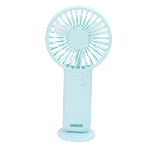 Ghzste Minifan Tragbarer Handheld -Lüfter, Tragbares USB -Ladungslading Kleiner Taschenlüfterbatterie -Batterie -Lüfter mit USB -Draht für Kinder für die Reise Im Freien, (Little vertikale Lüfterblau) von Ghzste