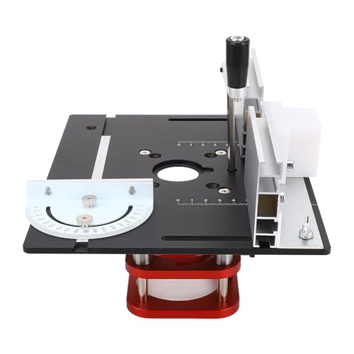 Ghzste Routertisch -Hebssystembasis, 51 -Mm -Hub -Handbuchhebed für 64 Bis 66 Mm Motordurchmesser mit Holzbearbeitungsmaschinenanwendung, Aluminiumlegierungskonstruktion von Ghzste