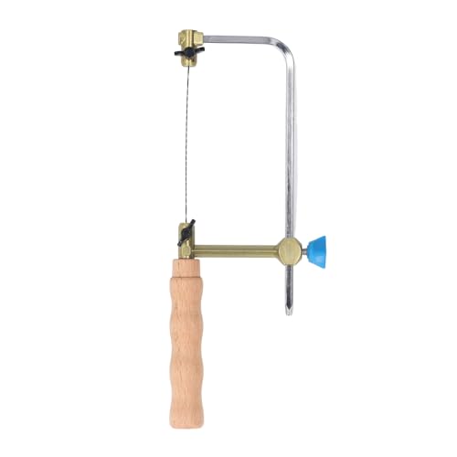 Kappsäge Mini-Drahtsäge mit Holzgriff Juweliersäge Bogensäge Laubschneidersäge Gravursäge Säge pour les petits travaux manuels von Ghzste
