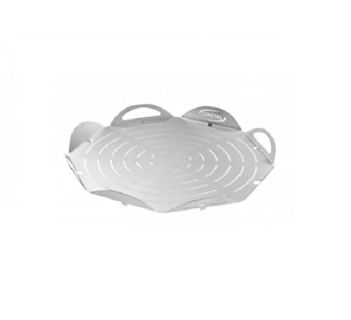 Gi Metal 6382233 Tablett/Schneidebrett aus Aluminium, rund, mit Füßen, 33 cm, Aluminium Gi Metal 6382233 Tablett/Schneidebrett aus Aluminium, rund, mit Füßen, 33 cm, Aluminium von Gi.Metal