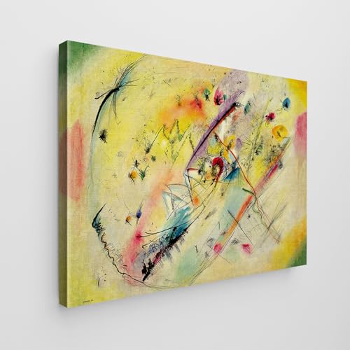 Giallobus - Gemälde - Vassily Kandinsky - - Standardleinwand - 50x35-21 - Helle Bilder - Bereit zum Aufhängen - Moderne Gemälde Giallobus - Gemälde - Vassily Kandinsky - - Standardleinwand - 50x35-21 - Helle Bilder - Bereit zum Aufhängen - Moderne Gemälde von Giallobus