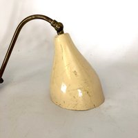 Stilnovo Stil, Mid-Century Messing Scheren Wandlampe Aus Den 50Er Jahren von GiammyArt