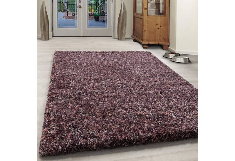 Hochflor-Teppich Meliert Langflorteppich Hochflorteppich Wohnzimmer weich, Giancasa von Giancasa