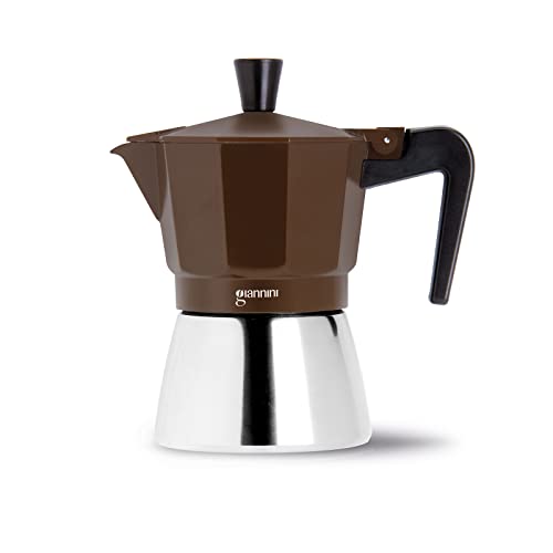Giannini Espressokocher NINA Induktion, Format 6 Tassen, Aluminium, induktionsgeeignet von Giannini