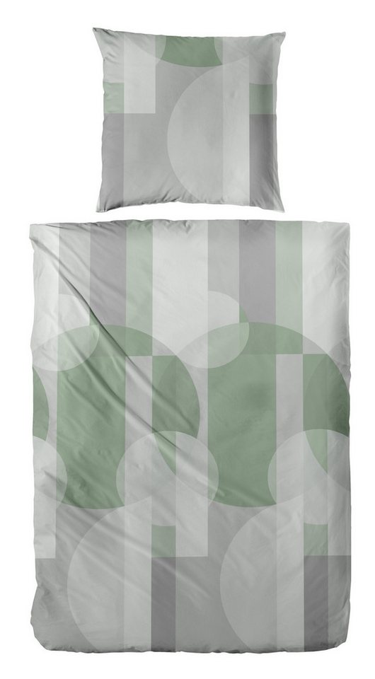 Giantore Bettwäsche Feinbiber-Bettwäsche mit Muster 135x200 cm kissen 80x80cm, Feinbiber, 2 teilig, Feinbiber-Bettwäsche von Giantore