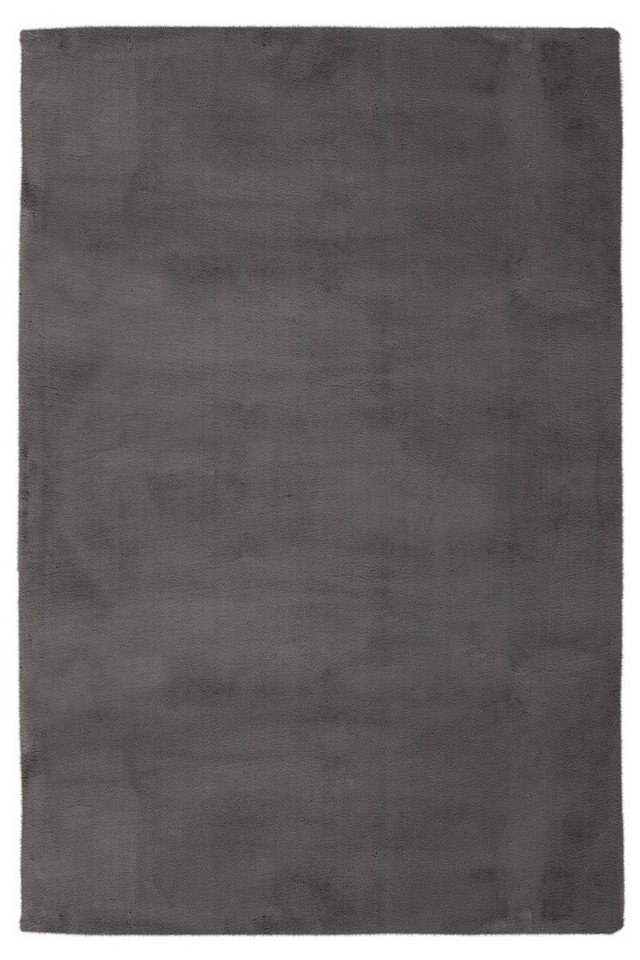 Giantore Teppich Chaplin 545 Creme 120cm x 170cm, rechteckig, sehr flauschig, Kaninchenfellhaptik, Fussbodenheizung geeignet von Giantore