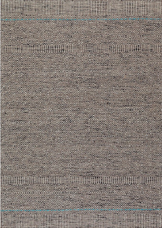 Giantore Teppich Chic 8140 Grau 90cm x 160cm, rechteckig, Handgewebt, Flachflorteppich, hochwertiger Materialmix Giantore Teppich Chic 8140 Grau 90cm x 160cm, rechteckig, Handgewebt, Flachflorteppich, hochwertiger Materialmix von Giantore