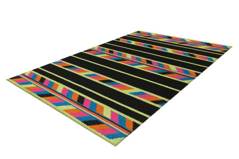 Giantore Teppich Craft 8053 Multi / Schwarz 140cm x 200cm, rechteckig, Pflegeleicht und strapazierfähig, Fußbodenheizungsgeeignet von Giantore