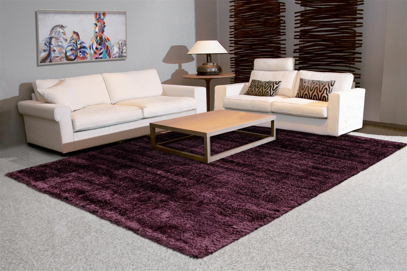 Giantore Teppich Grace Shaggy Anthrazit 160cm x 230cm, rechteckig, Supersofter Hochflorteppich aus 100% Polyester Giantore Teppich Grace Shaggy Anthrazit 160cm x 230cm, rechteckig, Supersofter Hochflorteppich aus 100% Polyester von Giantore
