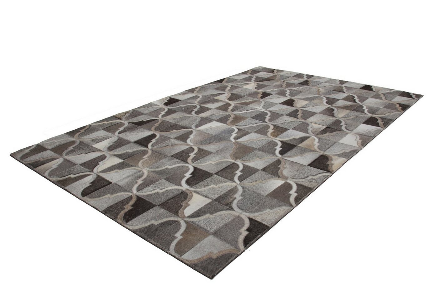 Giantore Teppich Lavish 310 Grau 120cm x 170cm, rechteckig, 100% Leder,handgenähtes Unikat Giantore Teppich Lavish 310 Grau 120cm x 170cm, rechteckig, 100% Leder,handgenähtes Unikat von Giantore