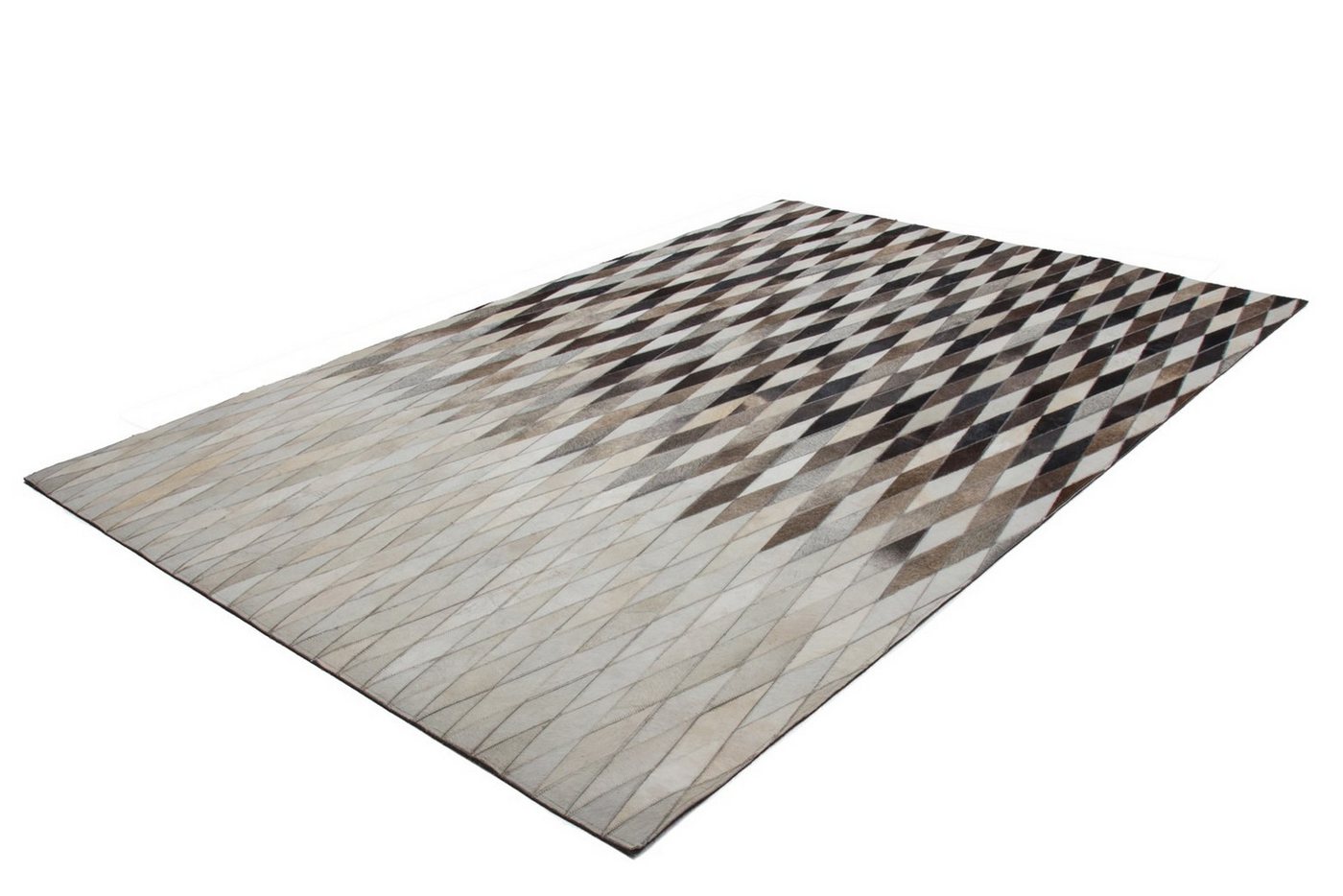 Giantore Teppich Lavish 510 Grau 120cm x 170cm, rechteckig, 100% Leder, handgenähtes Unikat Giantore Teppich Lavish 510 Grau 120cm x 170cm, rechteckig, 100% Leder, handgenähtes Unikat von Giantore