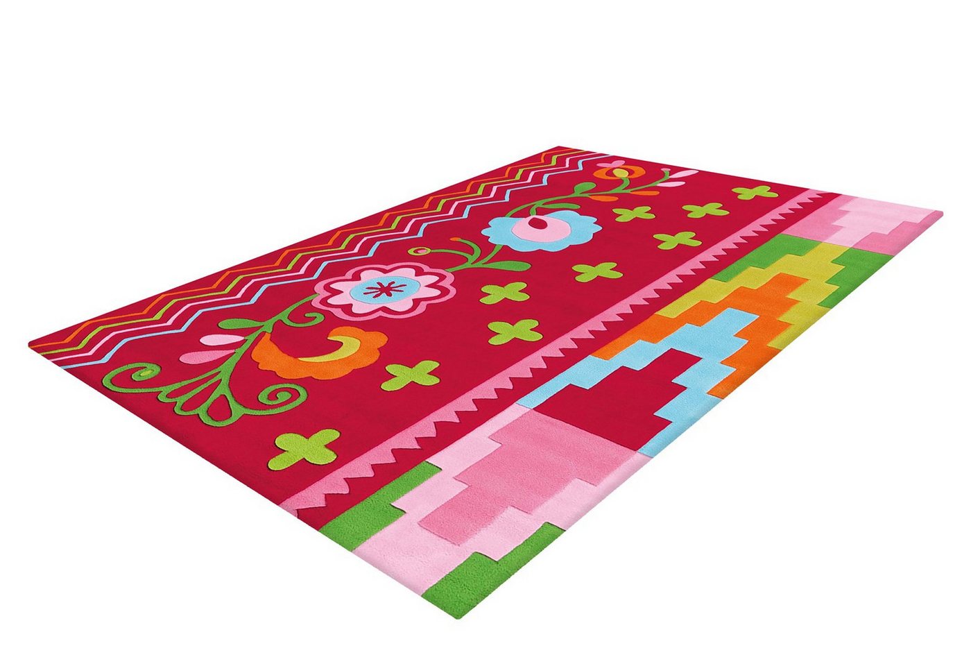 Giantore Teppich Sam 4144 Multi / Rosa Flowers 140cm x 200cm, rechteckig, Handgefertigte Qualität, jeder Teppich ein Einzelstück Giantore Teppich Sam 4144 Multi / Rosa Flowers 140cm x 200cm, rechteckig, Handgefertigte Qualität, jeder Teppich ein Einzelstück von Giantore