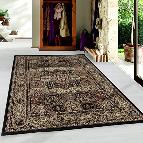 Orientteppich Wohnzimmer orientalisch Kurzflorteppich Designteppich von Giantore