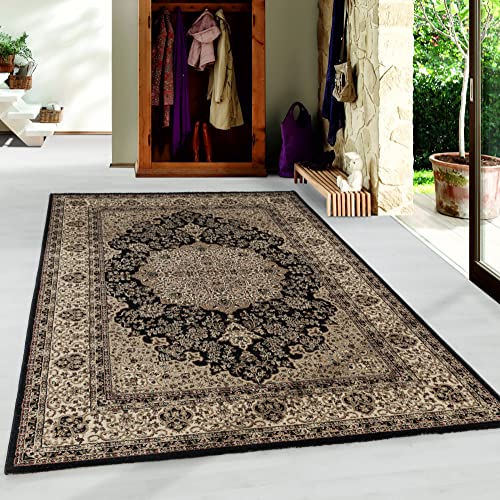 Orientteppich Wohnzimmer orientalisch Kurzflorteppich Designteppich von Giantore