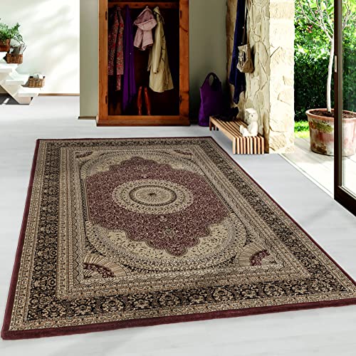 Orientteppich Wohnzimmer orientalisch Kurzflorteppich Designteppich von Giantore