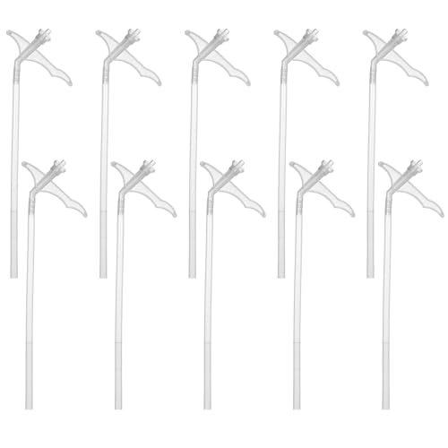 Giantree 10 Stück Montageschaum Aussprührohr, Schaum Sprührohr Ersatzrohre, Ersatzschlauch für DIY-Sprühschaum für Montageschaum Dämmschaum Bauschaum Füllschaum Klebemittel(Stil A) von Giantree