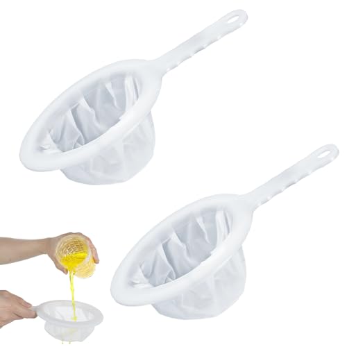 Giantree 2 Stück Feines Sieb, Nylon Sieb Mit Griff 120/200 Mesh Haarsieb, Küchensieb Kunststoff Sieb Feinmaschig, Lebensmittel Feines Sieb Netzsieb Trichterfilte Haushaltssieb für Saft Milch Kaffee Giantree 2 Stück Feines Sieb, Nylon Sieb Mit Griff 120/200 Mesh Haarsieb, Küchensieb Kunststoff Sieb Feinmaschig, Lebensmittel Feines Sieb Netzsieb Trichterfilte Haushaltssieb für Saft Milch Kaffee von Giantree
