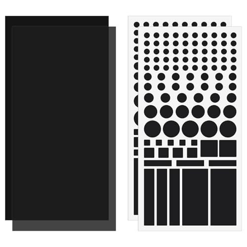 Giantree 4 Blätter Lichtdimmer Folie Selbstklebend, Dimmen 50%~100% LED Abdeckung Aufkleber Abdunklungsfolie Licht dimmen Aufkleber LED verdunkler für Home Office Beleuchtung Abdunkeln Giantree 4 Blätter Lichtdimmer Folie Selbstklebend, Dimmen 50%~100% LED Abdeckung Aufkleber Abdunklungsfolie Licht dimmen Aufkleber LED verdunkler für Home Office Beleuchtung Abdunkeln von Giantree