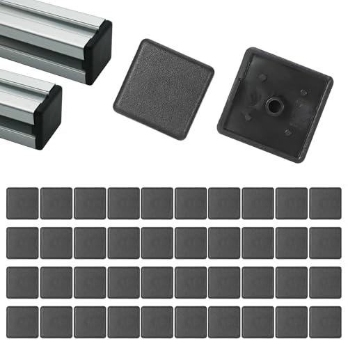 Giantree 40 Stück Endkappen Aluprofil 20x20, Aluminium Profil Endkappe Abdeckkappen Aluprofil Kunststoff Schutzkappen alu Profil 20x20 für Alu-Konstruktionsprofil, Profil-Endkappe, Profil-Abdeckkappe Giantree 40 Stück Endkappen Aluprofil 20x20, Aluminium Profil Endkappe Abdeckkappen Aluprofil Kunststoff Schutzkappen alu Profil 20x20 für Alu-Konstruktionsprofil, Profil-Endkappe, Profil-Abdeckkappe von Giantree