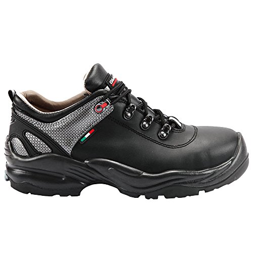 Giasco Halbschuh Bonn S3, Größe 47, 1 Stück, schwarz / grau, HR054L47 von Giasco