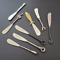 Personalisierte Streuer - Bedeutet Brie Benutzerdefinierte Buttermesser Gastgeschenke Hochzeit Käsestreuer Rustikale 2 Set von GibbDaan