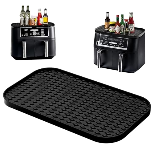Mehrzweck-Silikonmatte für Ninja Foodi Max, Air Fryer AF400EU, AF451EU und DZ401 – 9,5 l – 10,4 l, staubdicht, hitzebeständig, leicht zu reinigen von Gicctyble