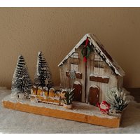 Holzhäuschen Massivholz Holzdeko, Gartendeko, Bemalte Häuschen, Zimmerdeko, Dekoration, Muttertag, Geburtstag, Schenken, Geschenk, Holz Holzhäuschen Massivholz Holzdeko, Gartendeko, Bemalte Häuschen, Zimmerdeko, Dekoration, Muttertag, Geburtstag, Schenken, Geschenk, Holz von GiddisKunst