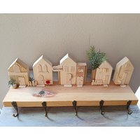 Schlüsselboard, Naturbelassen, Shabby, Landhausstil, Geschenk, Schenken, Mitbringsel, Shabbystyle, Vintagestyle, Schlüssel, Aufbewahrung von GiddisKunst