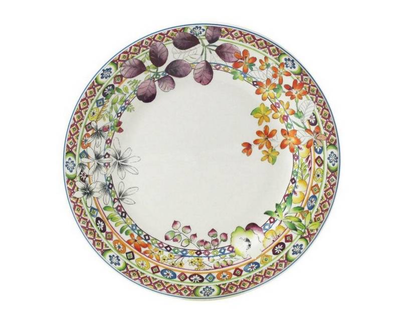 Gien Fayencerie Frühstücksteller Bagatelle, 22 cm von Gien Fayencerie