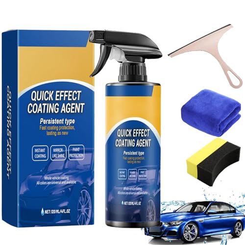 Advanced Car Quick-acting Coating Agent Spray, Sopami Spray Auto, Au-to Schnellbeschichtungsspray, Au-to Kratzer Entferner, 3 in 1 Hochschutz-Auto-Beschichtungsspray (1 Pcs) von Gienslru