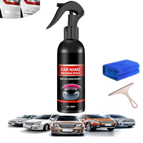 Nurafix Nano Autospray, Nurafix Nano Kratzerentferner, Nano Auto Kratzerentfernungsspray, Auto Kratzer Reparatur Nano Spray, Nano Auto Kratzer Reparatur Spray (1Pcs-120Ml) von Gienslru