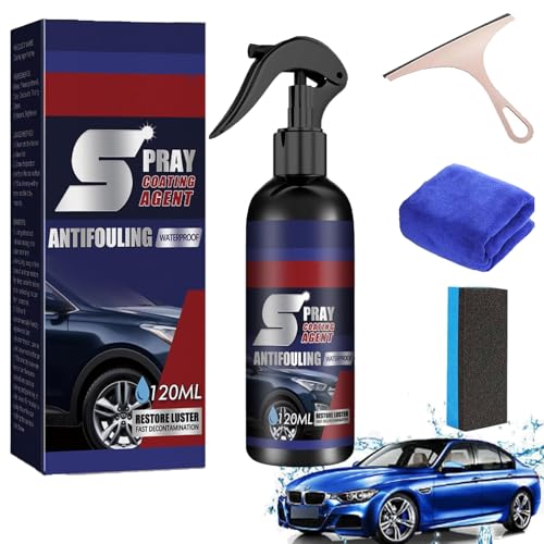 Rayhong Spray Coating Agent, Nano Crystal Coating Agent for Tile & Furniture, Multifunctional Coat-ing Renewal Agent Sp ray, 3 In 1 High Protection Quick Car Coa-ting Sp ray (1 Pcs) von Gienslru