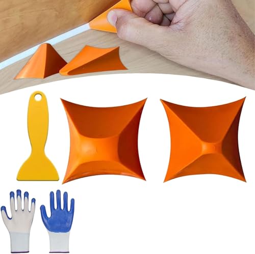 Silicone Seam Tools, Silicone Caulking Tool, 2024 New Caulk Finishing Tool, Reusable Caulking Applicator Finishing Tool, 4/6/10/16mm Calking Tool For Kitchen, Bathroom, Joint (1Set) von Gienslru