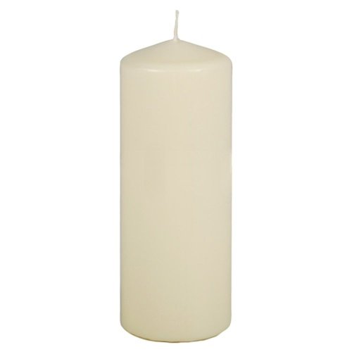 4 RIESEN creme "ALTAR" STUMPENKERZEN 200 x 68 mm GIES Stumpen Kerze von Gies