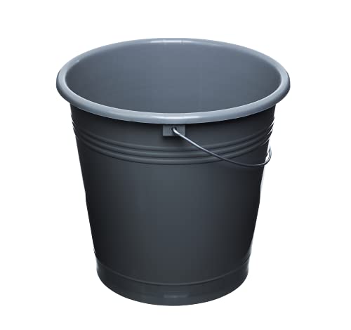 Gies 10 Liter Eimer, Putzeimer, BPA frei grau - Made in Germany von Gies