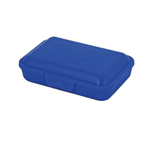 Gies Haushaltsware, Plastik, blau, 15 x 11 x 4 cm von Gies