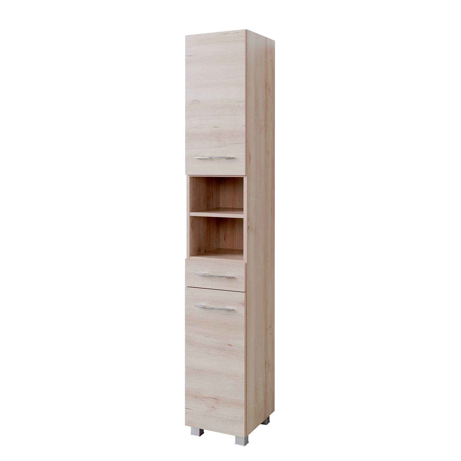 Giessbach Hochschrank Lian I Spanplatte Buche Iconic Dekor 30x185x35 cm (BxHxT) von Giessbach