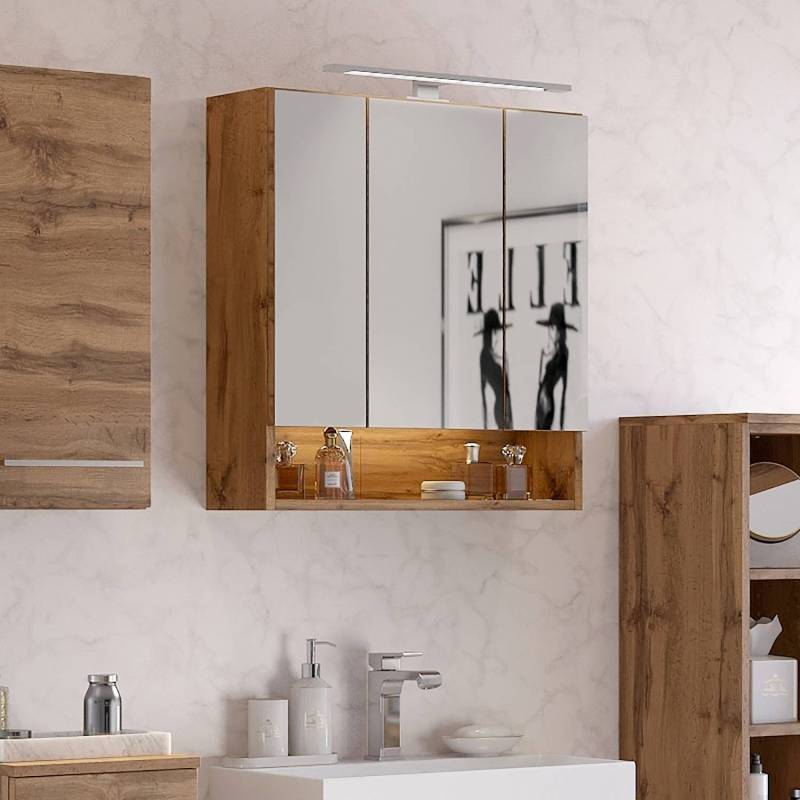 home24 Spiegelschrank II 60cm Multicolor von home24