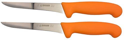 Giesser 2X Messer Ausbeinmesser gelb 16 cm Klingenlänge - Profimesser von Giesser
